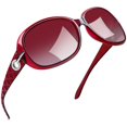 thumbnail image 1 of Gafas de Sol Joopin Gran Mariposa Degradado Rojo de Moda para Mujer, 1 of 6