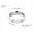 Steel Color Ring-6, variant on 3-Stone Stainless Steel Fashion Ring, Unisex Minimalist Band with Zirconia, 0.83inch Diameter 0.12inch Width, Size 6-7-8, Everyday Wear for Men & Women (0.19oz)