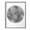 Gray, variant on Graphite Moon II Framed Print in Gray Solid Wood Framed Print No Nail Hanging