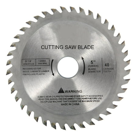 

Circular Saw Blades Set Professional 5 Inch Alloy Cutting Wheels Set for Cutting Wood Plastic Walnut
