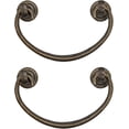 thumbnail image 1 of Juego de 2 Tiradores WEIHJMXG Plegables Bronce Antiguo 85 mm x 55 mm, 1 of 5