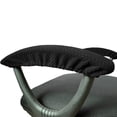 thumbnail image 4 of 2 Piezas de Funda para Reposabrazos de Poliéster, Cómoda, Lavable, Elástica, a Prueba de Polvo, para Sala de Estar, Dormitorio, Habitación de Niños Negro Baoblaze Cubierta del reposabrazos, 4 of 8