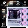 thumbnail image 5 of Mloong PC Gaming PC AMD Ryzen5 5500 Radeon RX 6600 16GB RAM 1TB SSD 650W Win11 WIFI White Desktop, 5 of 7