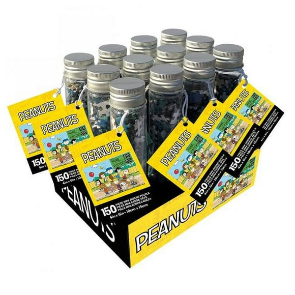 Peanuts 815328 150 Piece Baseball Tube Puzzle