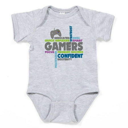 

CafePress - Gamers - Cute Infant Bodysuit Baby Romper - Size Newborn - 24 Months