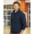 thumbnail image 2 of Russell Athletic Men's Dri Power Quater-Zip Cadet Collar Sweatshirt, Style 1Z4HBM, 2 of 3