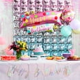 thumbnail image 2 of Iridescent Foil Door Curtain, 8' x 3', Party Banners, by Way To Celebrate, 2 of 5