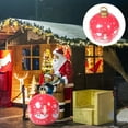 thumbnail image 4 of Bola inflable de Navidad para decoración, bola gigante colgante para fiesta de Navidad., 4 of 7