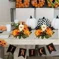 thumbnail image 7 of Boovnll Halloween Candle Rings, Artificial Mini Black Halloween Decor Candle Rings Halloween Wreath for Candle, Cup, Vase, Tabletop Party Decor, Halloween Decorations, 7 of 7