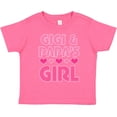 thumbnail image 3 of Inktastic Gigi and Papa Girl Cute Granddaughter Girls Toddler T-Shirt, 3 of 5