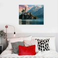 thumbnail image 5 of Creowell  Castle Wall Art Living room Bedroom Canvas prints Poster Printing Pictures Wall Decoration 16x12in, 5 of 6