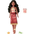 thumbnail image 1 of Disney Moana 2 Poupée Moana Tautai nageuse, 2 accessoires, 1 of 6