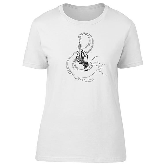 Hand Holding A Burnt Out Candle Tee Men's -Image by Shutterstock