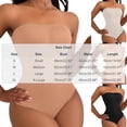 thumbnail image 4 of Bovxnpu Womens Strapless Seamless Bodysuits Shaping Top Bottoms, 4 of 10
