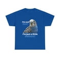 thumbnail image 2 of Funny Fat Budgie Blue Parakeet Parrot T-Shirt, 2 of 2