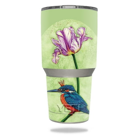 Easy Fold Fisher Price Cover Skin For YETI 30 oz Tumbler - King Fisher | MightySkins Protective, Durable, and Unique Vinyl Decal wrap cover | Easy To Apply, Remove, and Change Styles ()
