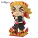 thumbnail image 2 of Demon Slayer Anime Blocks, Kamado Tanjirou, Nezuko, Agatsuma, Zenitsu, Rengoku, Kyoujurou, figuras modelo, cuchillo, juguetes de bloques, 2 of 5