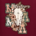 thumbnail image 6 of Wild Bobby Western Ma Steer Pink And Grey Distressed Pop Culture Men Long Sleeve Shirt, Maroon, XX-Large, 6 of 6