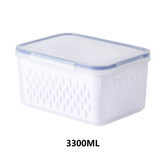 Bigersell Airtight Cereal Containers Clearance Portable Soup Containers with Lids Rectangular Shape Dishwasher Safe Food Storage Container Plastic Food Containers