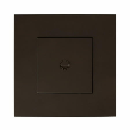 Fire Sense - Waitling Square Gas Fire Pit - Mocha