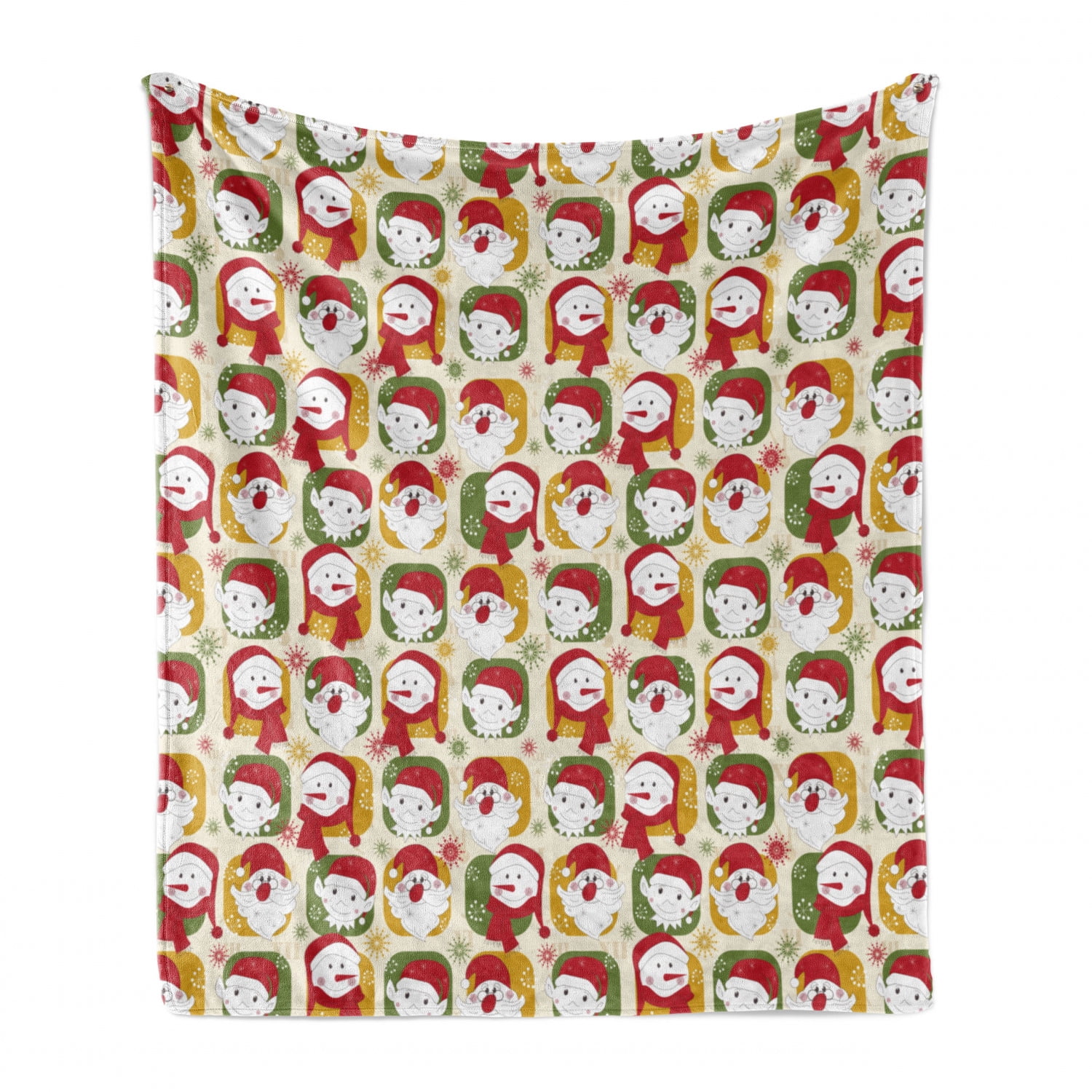 Santa Claus Snowman Reindeer Flannel Blanket Throw Blankets Cozy Fuzzy Ultra-Soft Micro Fleece Blanket for Bed Couch Living Room 60x50 Inch for Kids Adults Santa Claus Snowman Reindeer Flannel Blanket Throw Blankets Cozy Fuzzy Ultra-Soft Micro Fleece Blanket for Bed Couch Living Room 60x50 Inch for Kids Adults