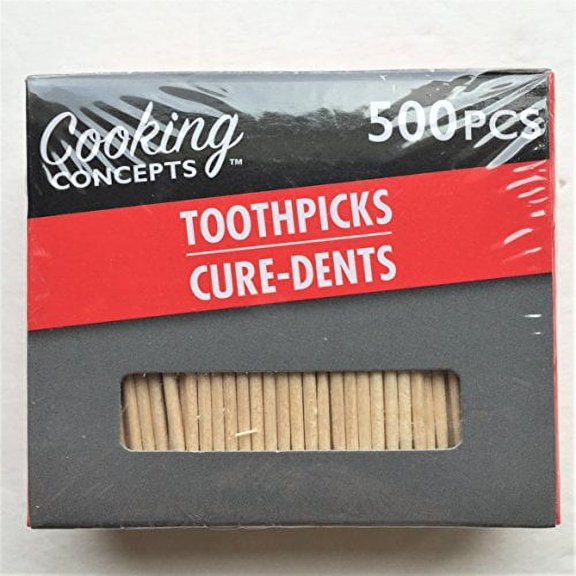 Cooking Concepts Toothpicks, 500-ct. Boxes