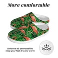 thumbnail image 6 of Disketp Flamingo Women's Men's Slippers Plush Slip-On House Slipper for Winter Indoor Soft Cushion Non-slip Fluffy Slides Slippers-46/47, 6 of 7