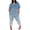 Blue, variant on Vedolay Womens Jumpsuits Casual Loose Long Wide Leg Pants,Blue L