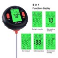 thumbnail image 4 of Soil Tester Multiple Function Large Screen Electronic Digital Display Soil Moisture PH Temperature Illumination Meter, 4 of 7