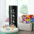 thumbnail image 2 of 30th Birthday Gifts For Her 30th Birthday Gifts For Women 20oz Skinny Travel Tumbler Happy 30 Year Old Bday Presents For 1994 Born Woman Female Friend Sister Black Turn Thirty Wine Cup, 2 of 6