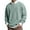 1Green417, variant on XAOFW Men'S Hoodless Sweatshirts Winter Warm Half Zip Stand Collar Loose Design Long Sleeve Patchwork Stylish Roomy Holiday Vacation tops