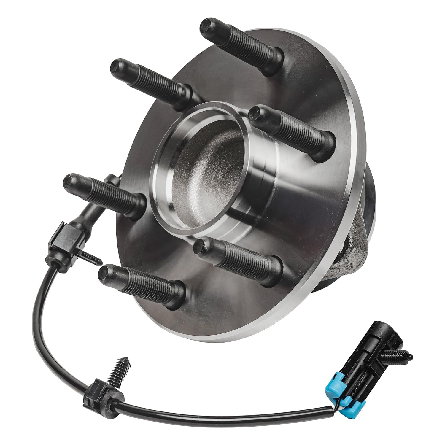 Detroit Axle - Pair 2WD Front Wheel Bearing Hub Assembly for 99-06 Chevy Silverado Sierra 1500, 00-06 Suburban 1500 Tahoe Yukon GMC Yukon XL 1500, 02-06 Cadillac Escalade 6 Lugs W/ABS