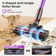 thumbnail image 3 of Cordless Vacuum Cleaner, 500W/45Kpa Vacuum Cleaners for Home, 50Mins Stick Vacuum with Anti-Tangle Brush, 3 in 1 Lightweight Wireless Vacuum Rechargeable for Floors Carpet Pet Hair, 3 of 8