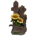 thumbnail image 1 of Angelo Décor Flower Cart Fountain, includes energy efficient pump, 1 of 2