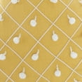 thumbnail image 5 of Nourison Plush Yellow Decorative Throw Pillow , 20" X 12", 5 of 5