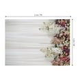 thumbnail image 2 of Tignapoo 2.1x1.5m Wedding Photography Backdrop - Polyester Fabric, Multiple Models Available (W-564 Series), 2 of 6