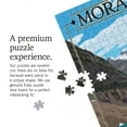 thumbnail image 3 of Lantern Press 1000 Piece Jigsaw Puzzle, Banff, Alberta, Canada, Moraine Lake and Canoes, 3 of 5