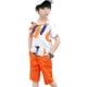 thumbnail image 3 of Sonducket Ropa para niños, traje de verano, camisas para adolescentes, pantalones de algodón con cierre de piel, escuela al aire libre, Type3 NO3, 3 of 6