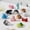 12 types of marine small creatures - gift box set, variant on Children's simulated ocean building blocks, small particle moving animal fish model, shark, underwater world biological model building block toys, holiday birthday gift