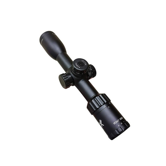 Xgazer Optics Point View Rifle Scope, Fast Focus Eyepiece & Accurate W/E Adjustment, Compact Lightweight & Short, Lockable W/E Turrets, 1-Piece Tube, Side Parallax Adjustment, Duplex Reticle 4-12x40