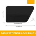 thumbnail image 4 of Car Door Protector for Dogs - Car Door Pet Mat Protector for Dogs Cats Scratch Resistant Dirt-Proof with Storage Pockets Waterproof Auto Interior Guard for Truck Vehicle Black, 4 of 6
