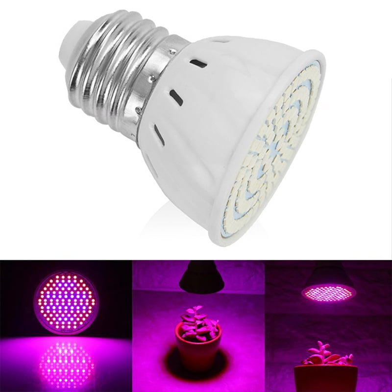 48/60/80 220V LED Grow Light E27 Lamp Bulb for Plant Hydroponic Full Spectru XL 