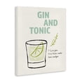 thumbnail image 4 of Stupell Industries Gin & Tonic Recipe Food & Beverage Painting Gallery Wrapped Canvas Art Print Wall Art, 30 x 40, 4 of 8