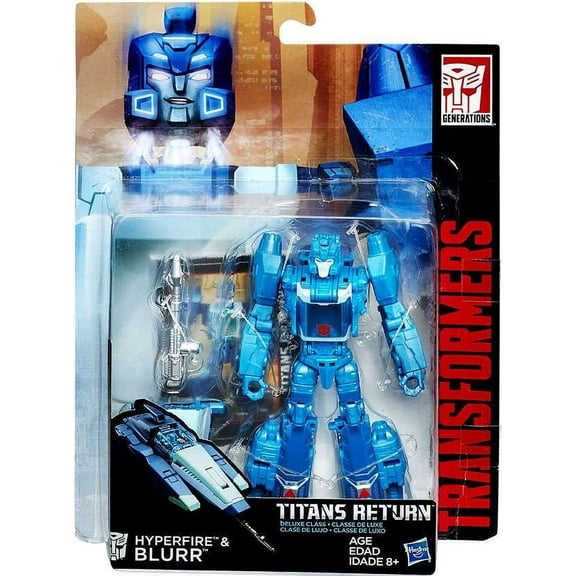 Transformers Generations Titans Return Titan Master Hyperfire and Blurr