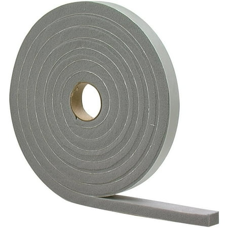 

4PC Md Building Products 01/4X1/2X17 Gray Foam Tape / 1 EA