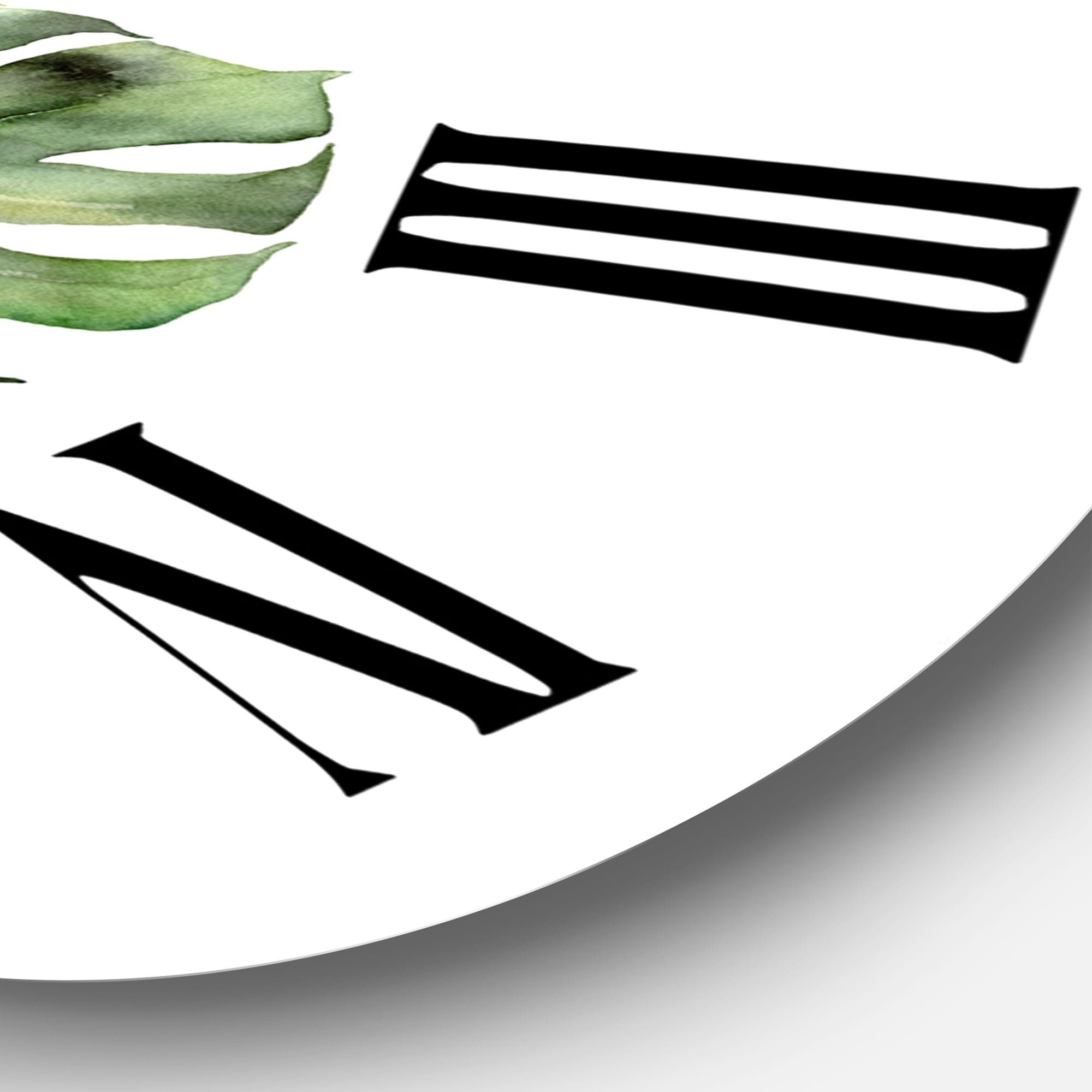 Designart 1 in Quartz Traditional Wall Clock