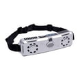 thumbnail image 3 of Ventilador de cintura con cinturón ajustable 4 velocidades portátiles 20x5.6 cm con motores sin escobillas USB recargable 2 ventilaciones de aire para Plateado, 3 of 8
