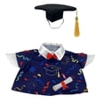 thumbnail image 2 of Rewenti 2026 Graduation Gown and Cap Costumes Set for 23In Giantes Gooses Perfects Graduation Gooses Outfit, 2 of 5