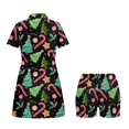 thumbnail image 4 of Psesaysky Christmas Tree Tennis Dress for Women Golf Dresses with Built in Shorts Pockets Sleeveless Workout Athletic Dresses,Candy Cane Print,XS-2XL, 4 of 7