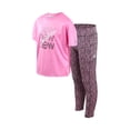 thumbnail image 1 of Set de leggings New Balance para niñas de 7 a 16 años, manga corta, rosa, 1 of 7